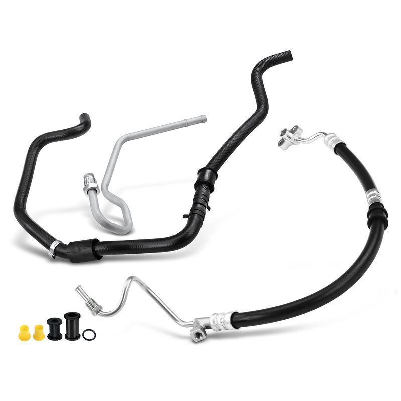 2x Power Steering Pressure & Return Line Hose Assembly for Honda Civic 2001-2005