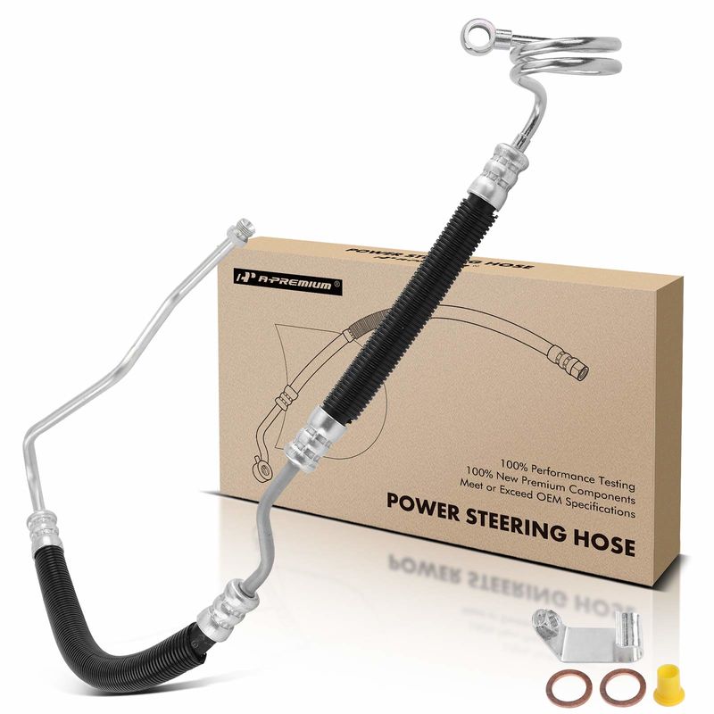 Power Steering Pressure Line Hose Assembly for Audi A6 Quattro 2005-2011 V8 4.2L