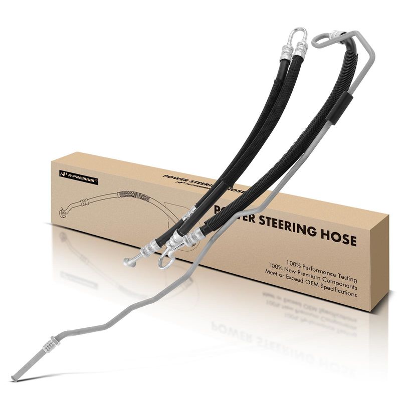 Power Steering Pressure Line Hose Assembly for BMW 550i E60 2008-2010 650i 4.8L
