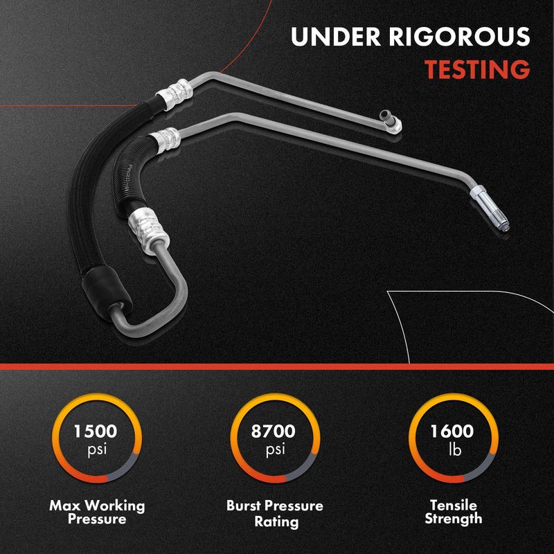 Power Steering Pressure Line Hose Assembly for Chevrolet Corvette 2009-2013 6.2L