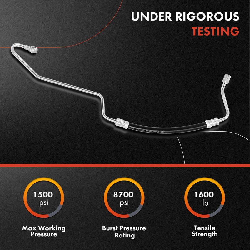 Power Steering Pressure Line Hose Assembly for Subaru Legacy 1997-1998 H4 2.2L