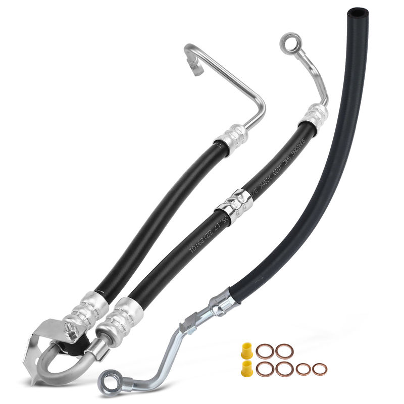 2x Power Steering Pressure & Return Line Hose Assembly for BMW Z3 2001-2002 3.2L