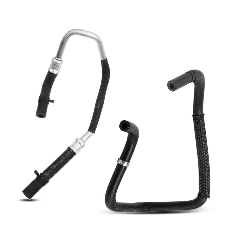 2x Power Steering Return Line Hose Assembly for Ford Expedition 2007-2008 5.4L