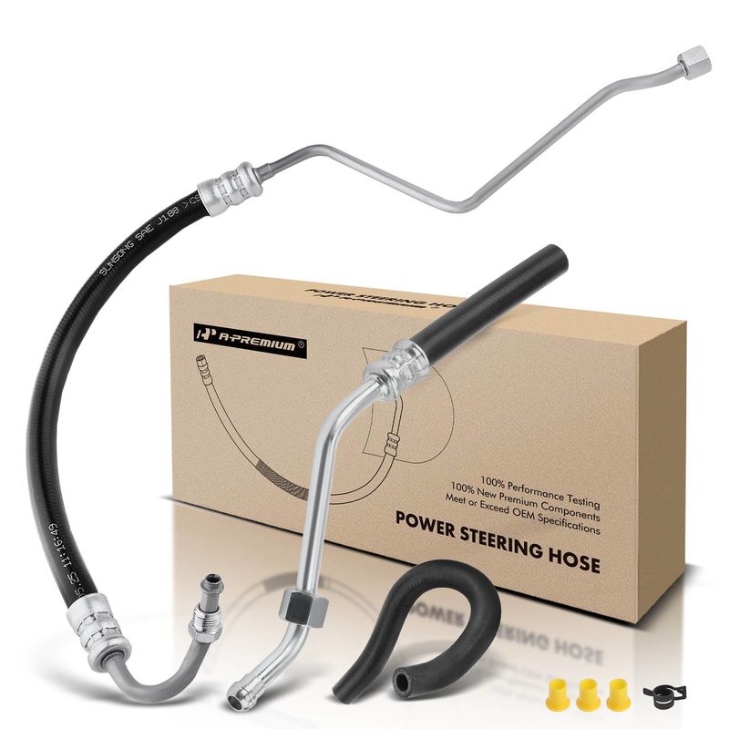 3x Power Steering Pressure & Return Line Hose Assembly for Chrysler Crossfire