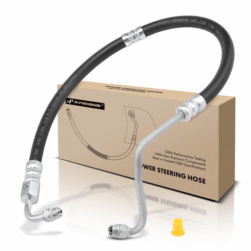 Power Steering Pressure Line Hose Assembly for Ford Mustang 1991-1993 2.3L