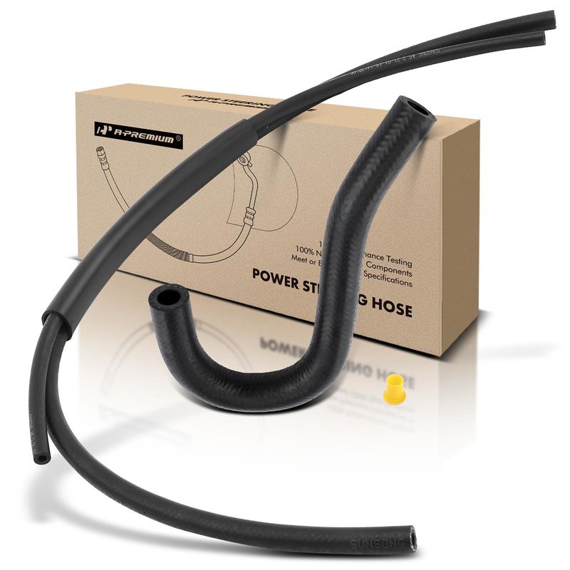2x Power Steering Return Line Hose Assembly for Acura RL 1996-2004 3.5L