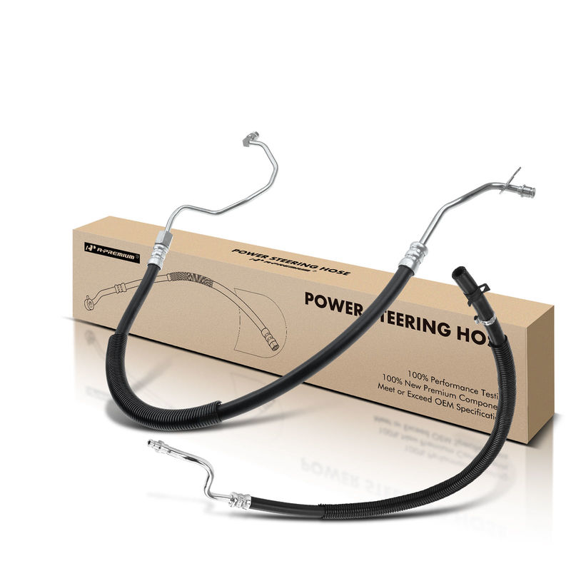 2x Power Steering Pressure & Return Line Hose Assembly for Ford F-150 2004-2008