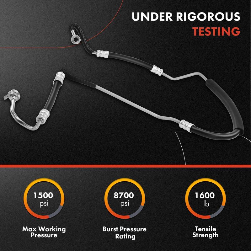 Power Steering Pressure Line Hose Assembly for Mazda 3 2007-2009 L4 2.3L Petrol
