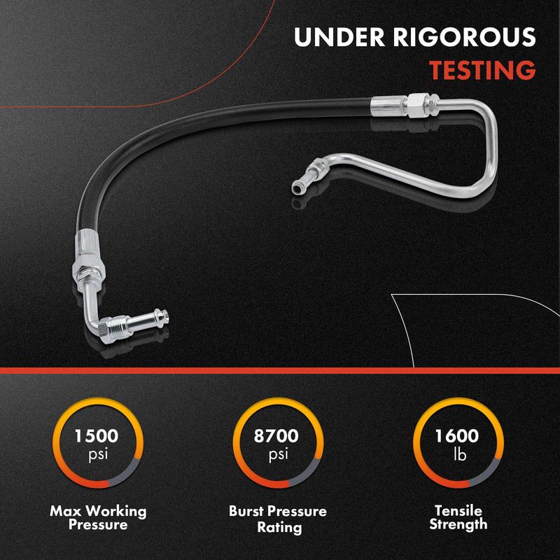 Power Steering Pressure Line Hose Assembly for Jeep Grand Cherokee 07-09 3.0L