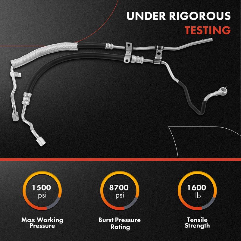 Power Steering Pressure Line Hose Assembly for Subaru Impreza 2005-2007 2.5L