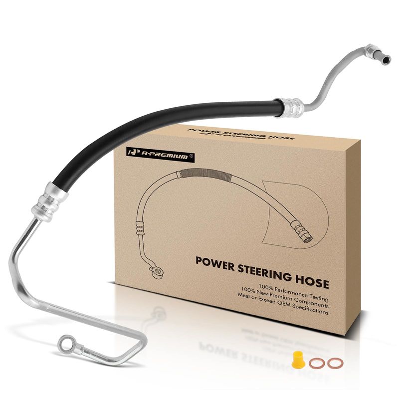 Power Steering Pressure Line Hose Assembly for Volvo 740 1988-1992 760 2.3L