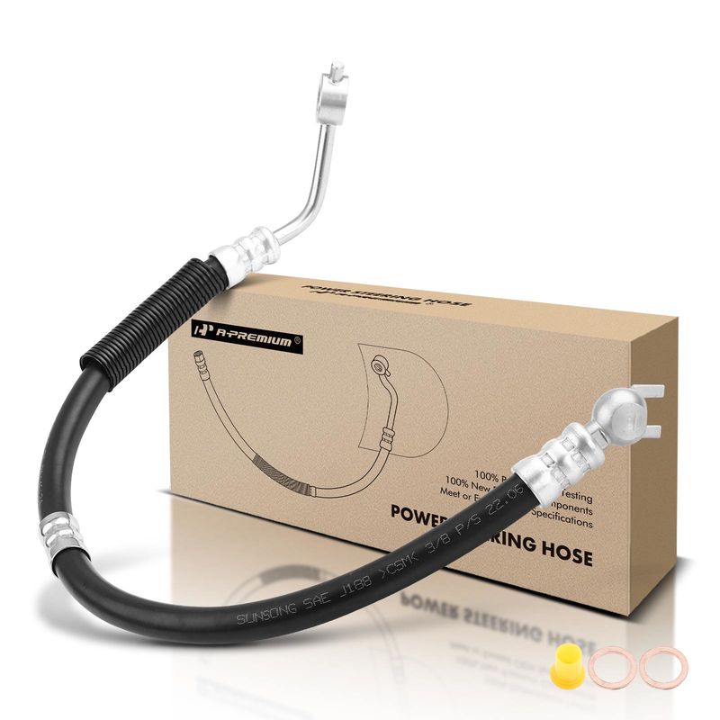 Power Steering Pressure Line Hose Assembly for Nissan NX 91-93 Sentra 91-94 2.0L