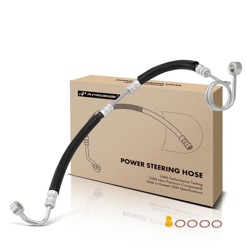 Power Steering Pressure Line Hose Assembly for Audi A8 Quattro 2004-2006 4.2L