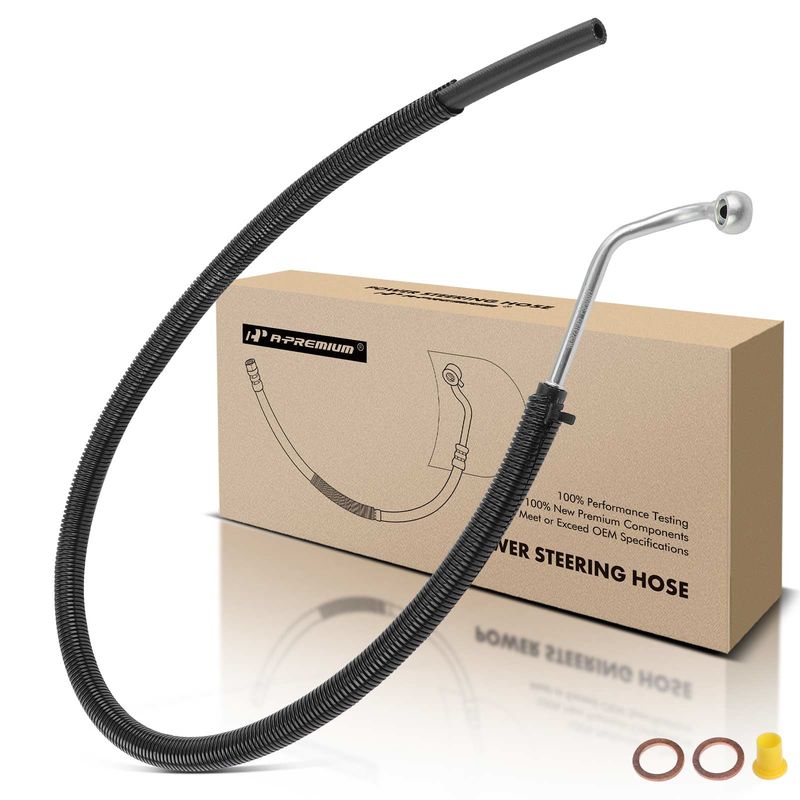 Power Steering Return Line Hose Assembly for Audi A8 Quattro 2004-2010 V8 4.2L