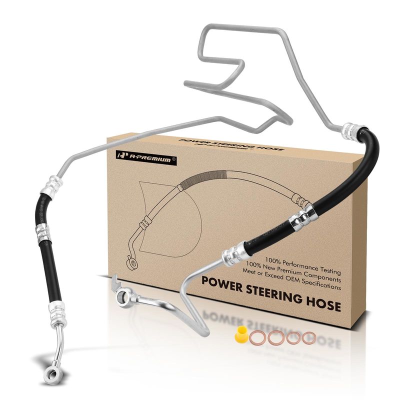 Power Steering Pressure Line Hose Assembly for Audi TT Quattro 2001-2006 1.8L
