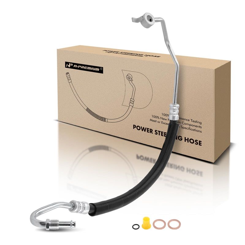 Power Steering Pressure Line Hose Assembly for Audi Q7 11-15 3.0L Supercharged