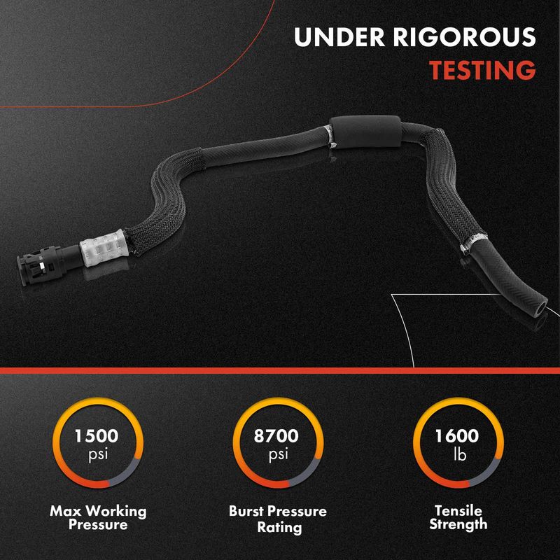 Power Steering Return Line Hose Assembly for BMW 545i 550i 04-05 645ci 06-10