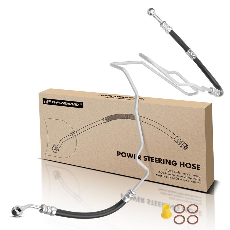 Power Steering Pressure Line Hose Assembly for Volkswagen Golf 1.9L 2.0L 2.8L