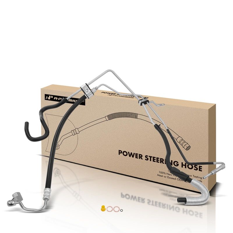 Power Steering Pressure & Return Line Hose Assembly for Nissan 370Z 14-15 3.7L