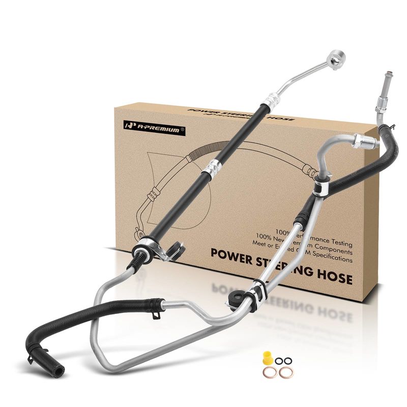 Power Steering Pressure & Return Line Hose Assembly for Hyundai Genesis Coupe 13-16