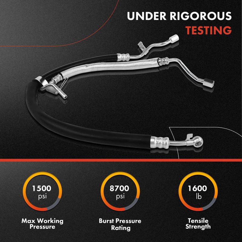 Power Steering Pressure & Return Line Hose Assembly for Subaru Outback 07-09
