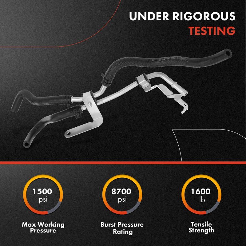 Power Steering Return Line Hose Assembly for Infiniti G35 2003-2004 To Reservoir