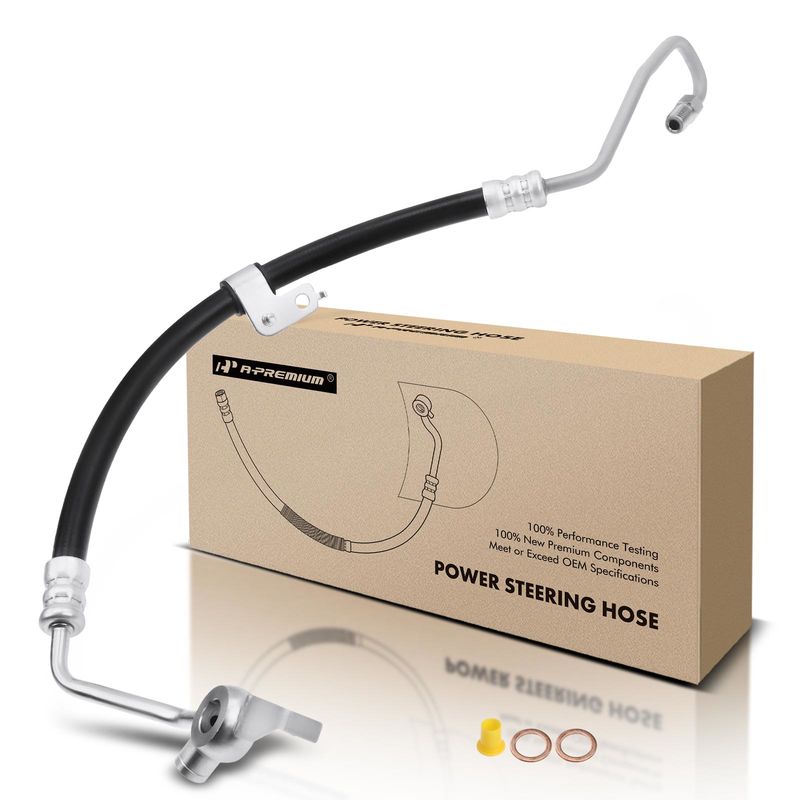 Power Steering Pressure Line Hose Assembly for Toyota Tacoma 2000-2004 L4 2.4L