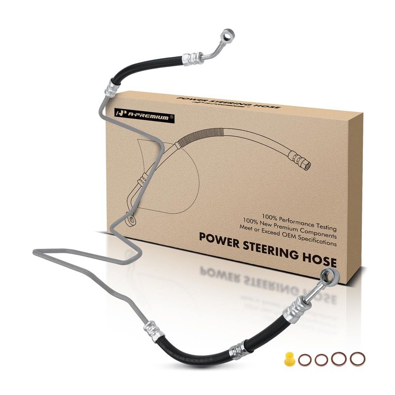 Power Steering Pressure Line Hose Assembly for Volkswagen Golf 1999-2002 V6 2.8L