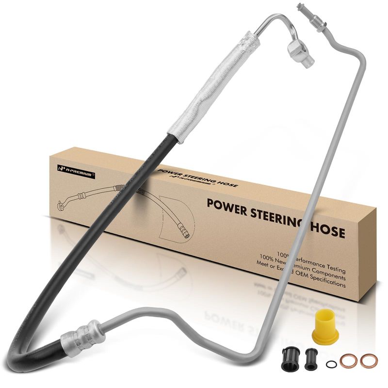 Power Steering Pressure Line Hose Assembly for Toyota Tundra 2000-2004 V6 3.4L