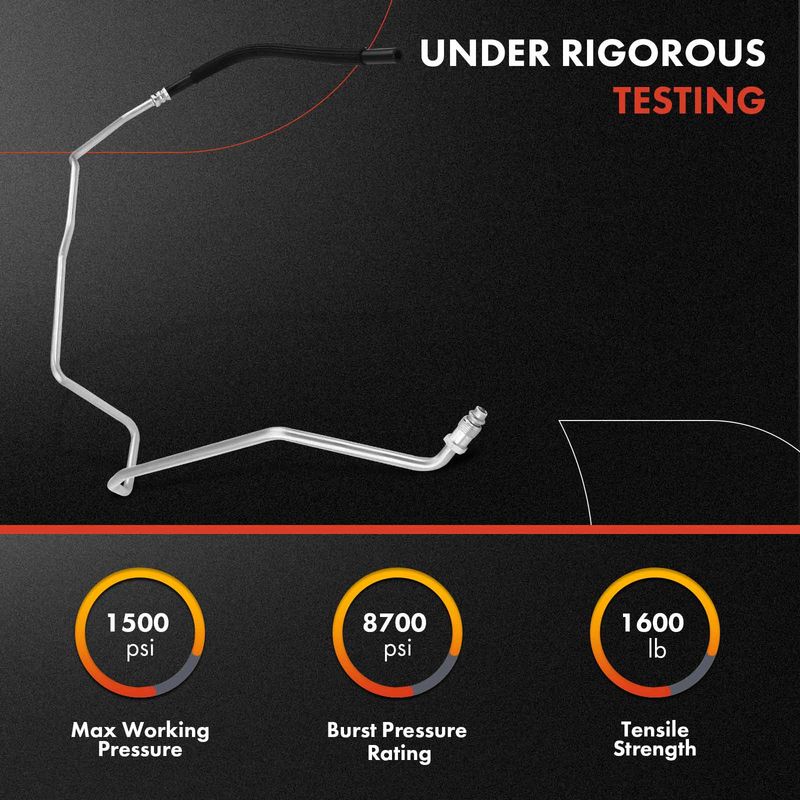Power Steering Return Line Hose Assembly for Volvo XC90 2003-2004 L5 2.5L L6 2.9