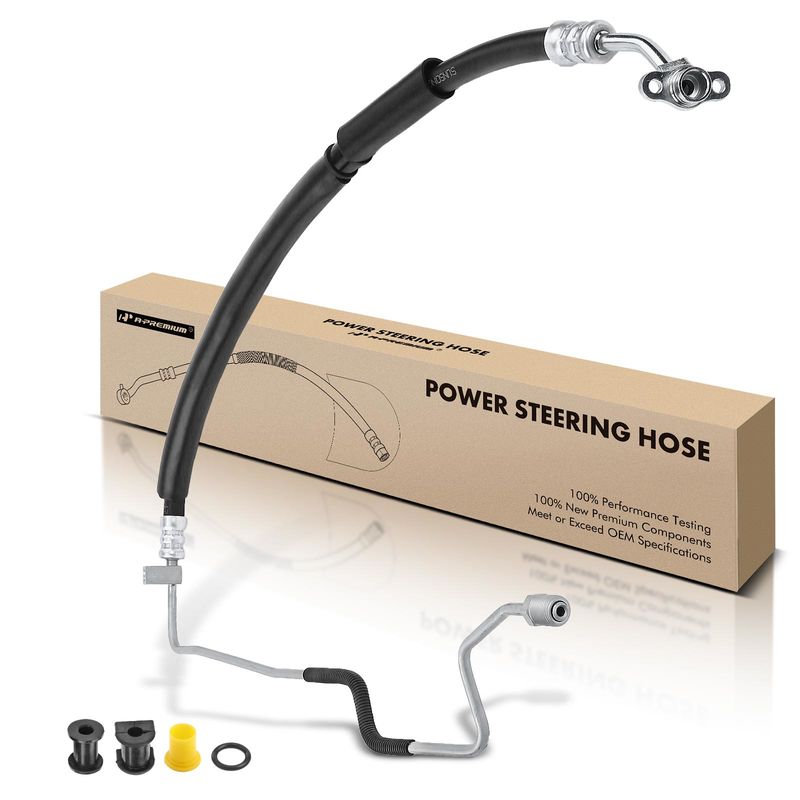 Power Steering Pressure Line Hose Assembly for Honda Accord 2008 L4 2.4L Manual