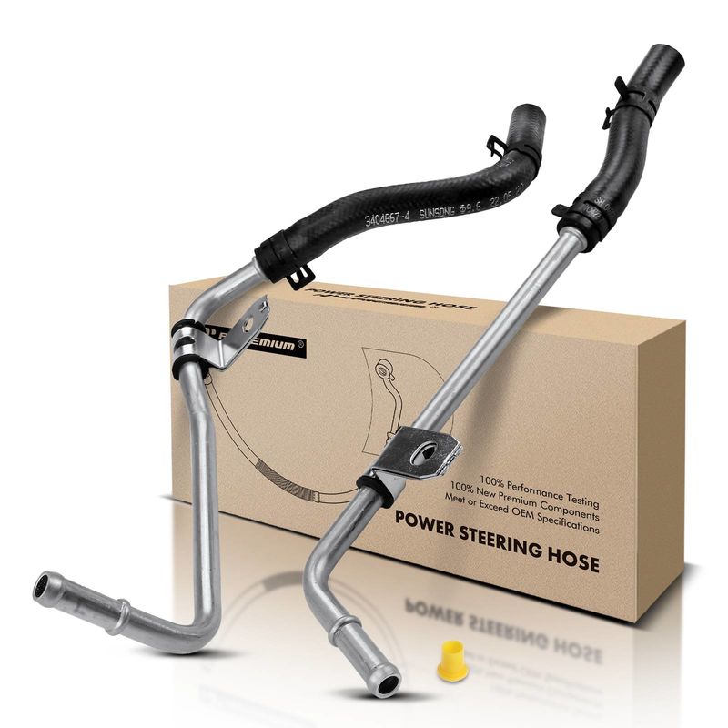 Power Steering Return Line Hose Assembly for Hyundai Santa Fe 06-09