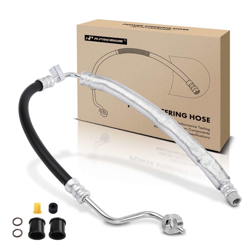 Power Steering Pressure Line Hose Assembly for Hyundai Sonata 06-10 From Pump