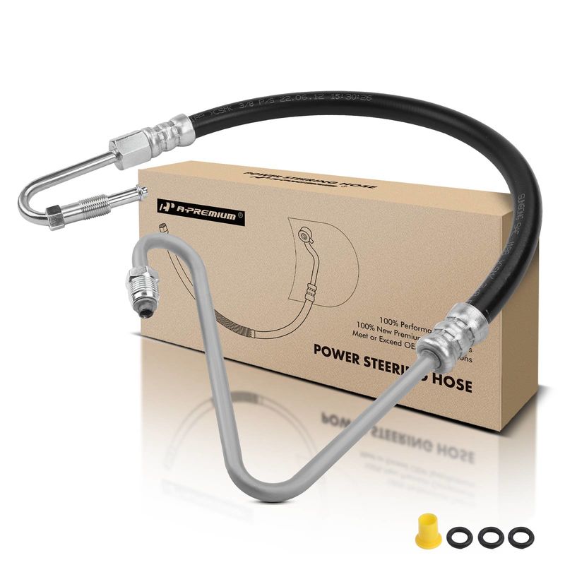 Power Steering Pressure Line Hose Assembly for Jeep Wrangler 1991-1995 L4 2.5L