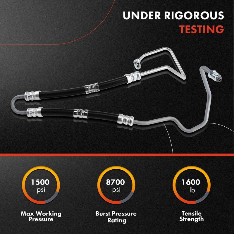 Power Steering Pressure Line Hose Assembly for Ford Grand Cherokee 2013 V6 3.6L