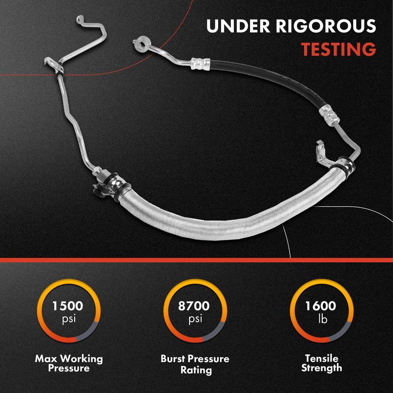 Power Steering Pressure Line Hose Assembly for Kia Rondo 2009-2010 L4 2.4L Gas
