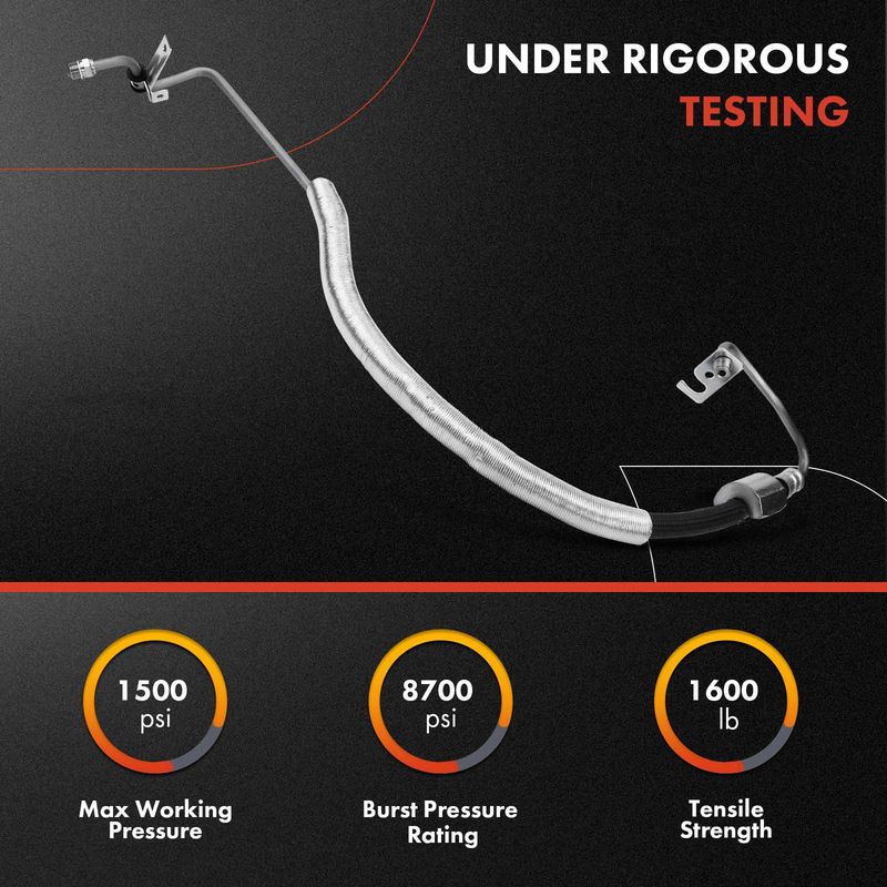 Power Steering Pressure Line Hose Assembly for Ford Taurus Flex Lincoln MKS MKT