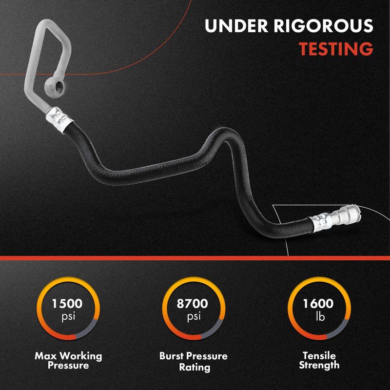 Power Steering Return Line Hose Assembly for BMW X5 E53 2004-2006 4.4L 4.8L