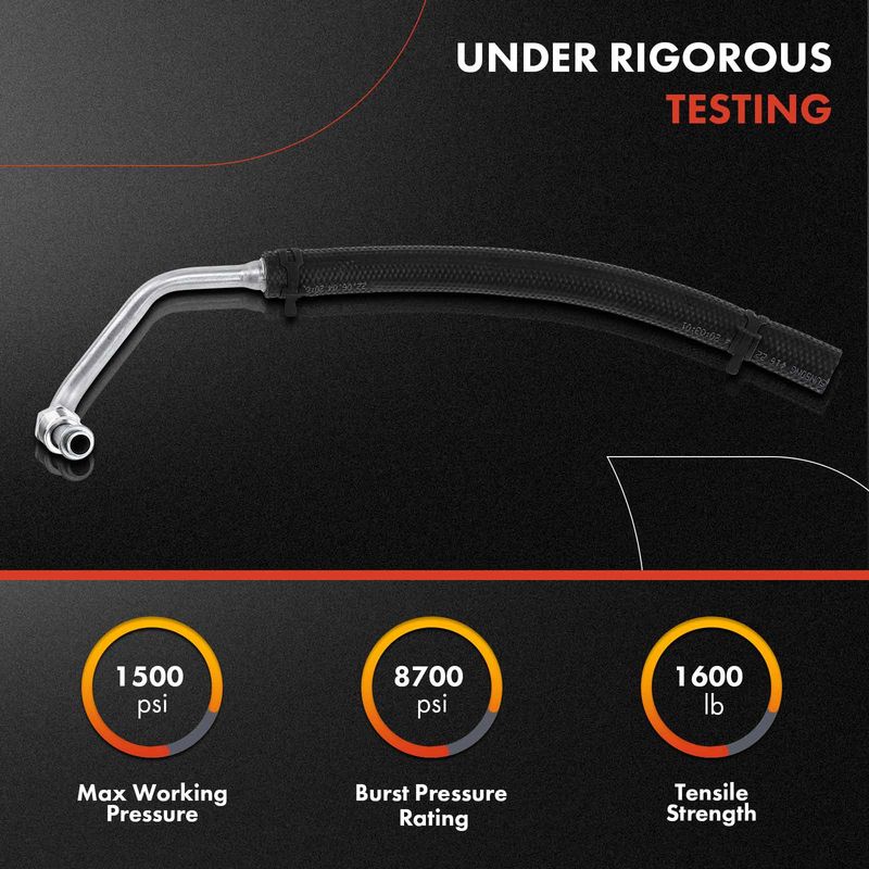 Power Steering Return Line Hose Assembly for Dodge Ram 1500 2500 3500 5.7L 4WD