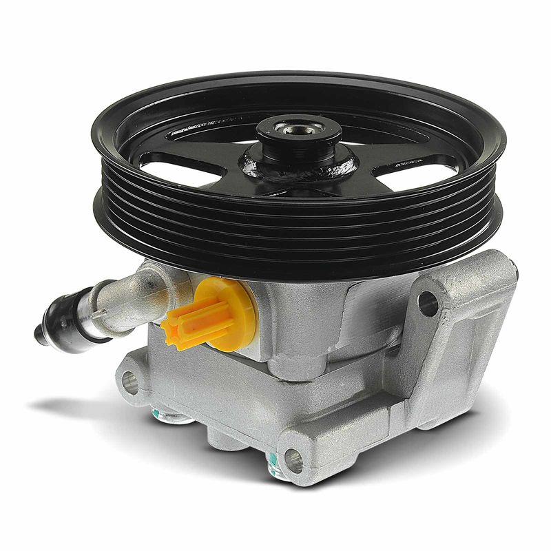 Power Steering Pump with Pulley for Jaguar X-Type V6 2.5L 3.0L 2002-2008