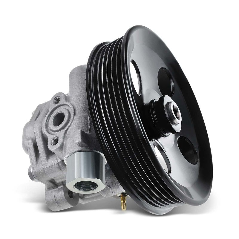 Power Steering Pump with Pulley for Kia Forte 10-13 Forte5 12-13 Sedan Hatchback