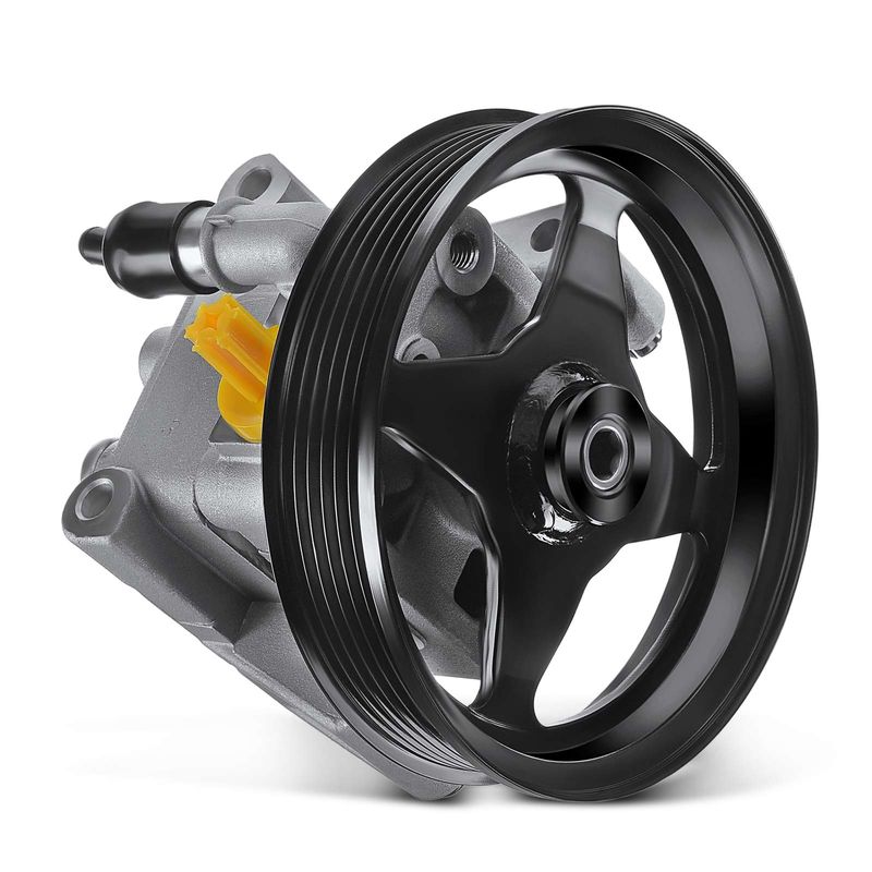 Power Steering Pump with Reservoir for Jaguar S-Type 1999-2002 3.0 4.0L