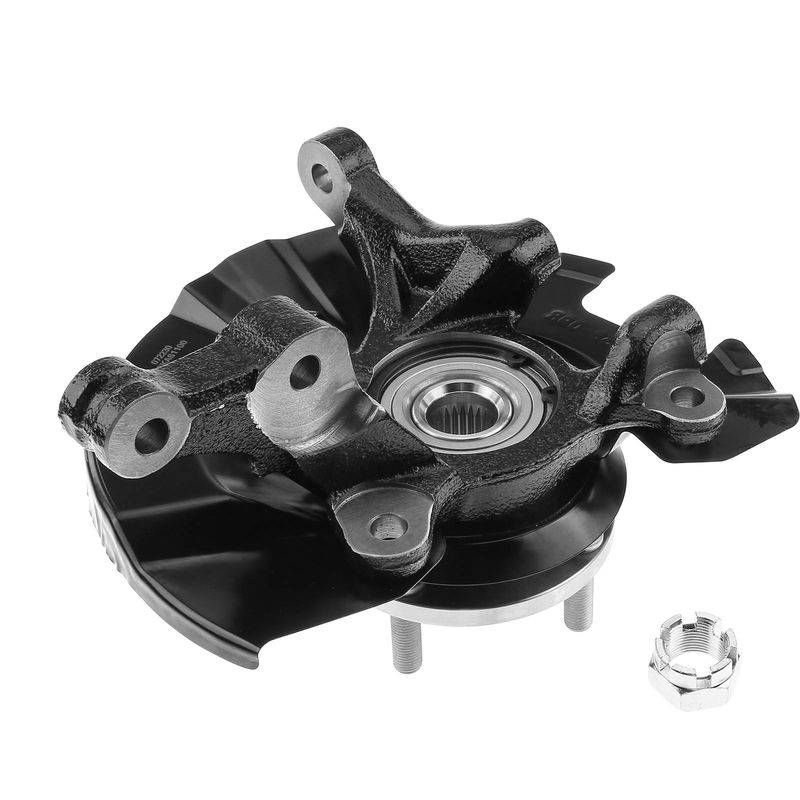 Front Passenger Steering Knuckle Assembly for Kia Rio Rio5 Hyundai Accent 06-11