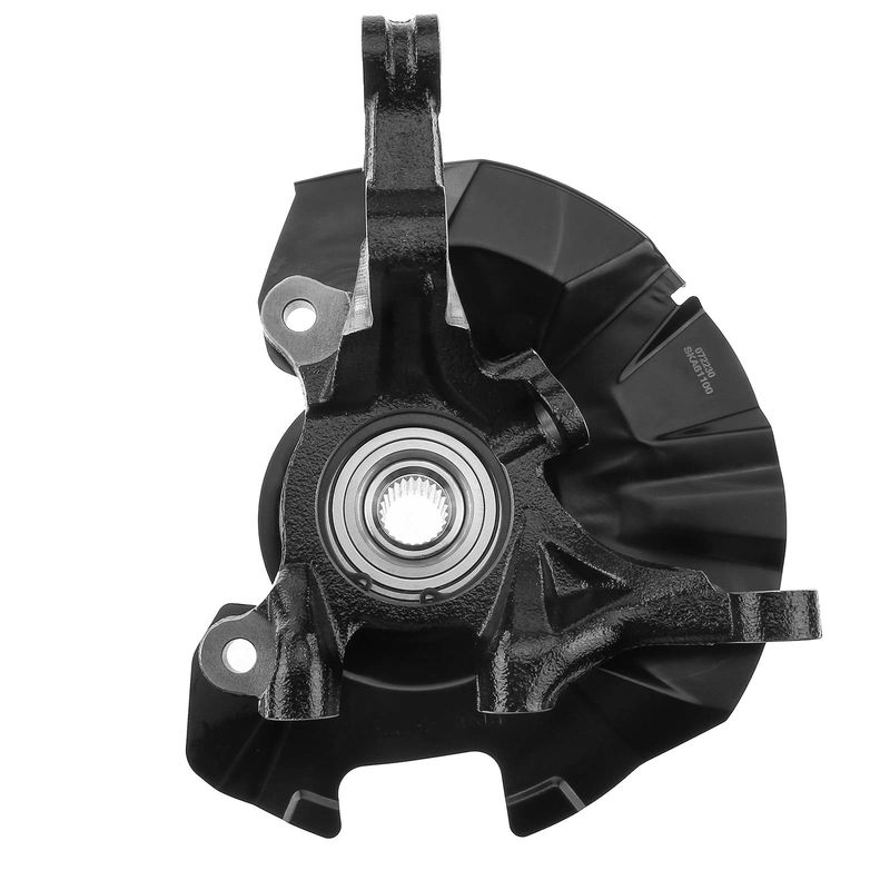 Front Passenger Steering Knuckle Assembly for Kia Rio Rio5 Hyundai Accent 06-11