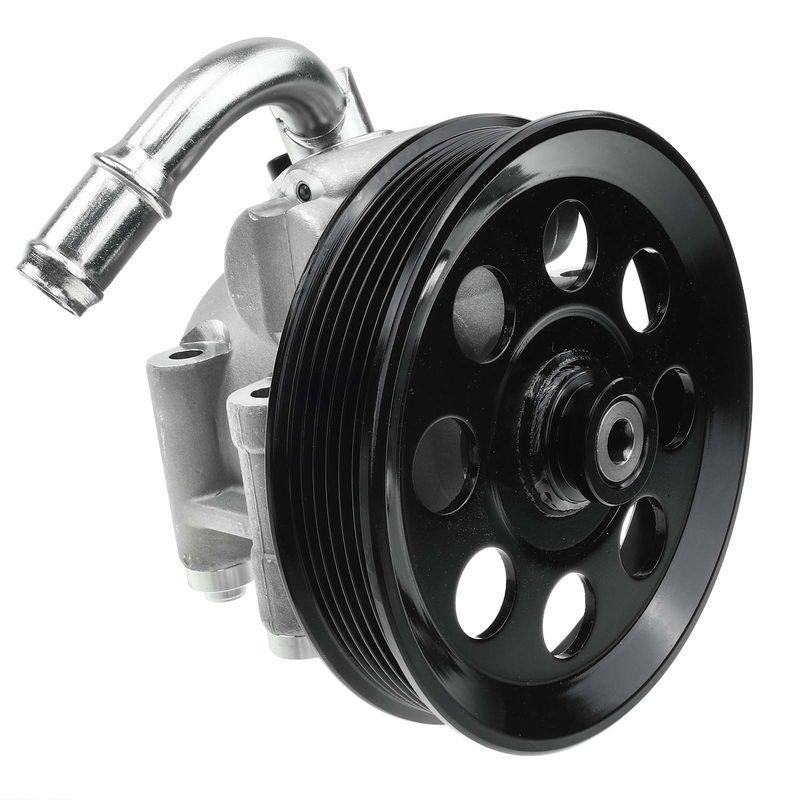Power Steering Pump with Pulley for Ford Expedition Lincoln Navigator 11-14 5.4L