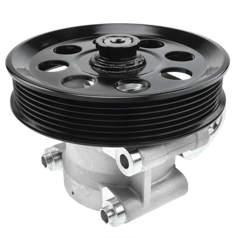 Power Steering Pump with Pulley for Ford Expedition Lincoln Navigator 11-14 5.4L