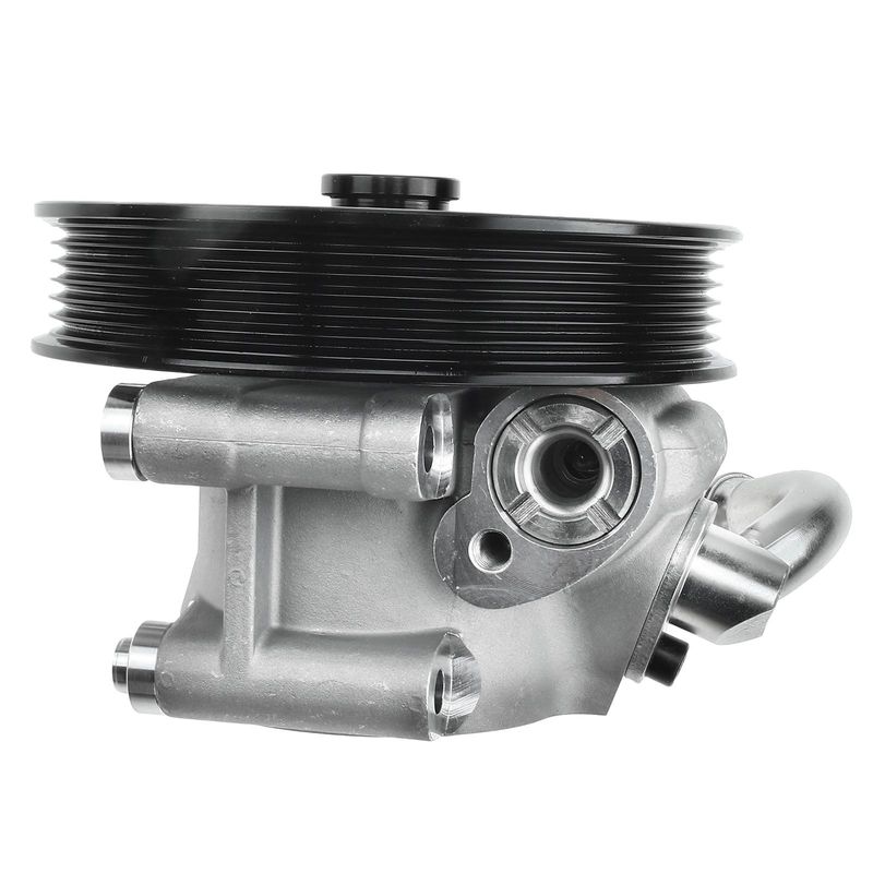 Power Steering Pump with Pulley for Ford Expedition Lincoln Navigator 11-14 5.4L