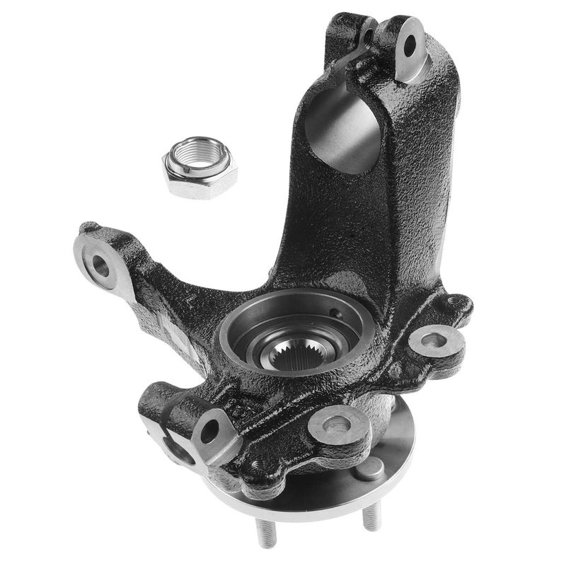Front LH Steering Knuckle & Wheel Hub Bearing Assembly for Ford Focus 2012-18