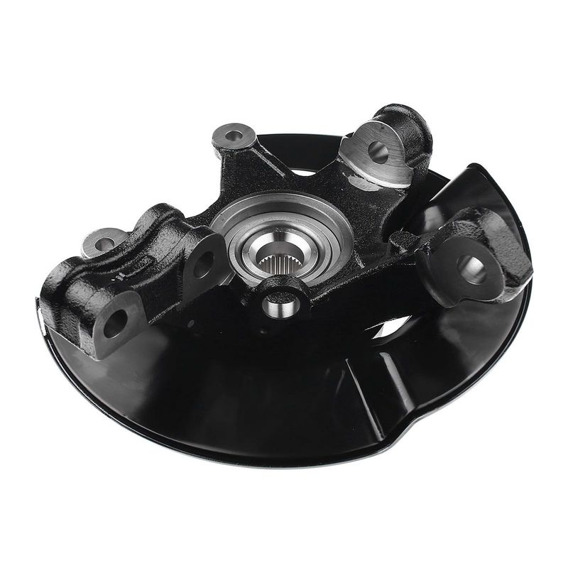 Front Driver Steering Knuckle & Wheel Hub Bearing Assembly for Honda Pilot 05-08