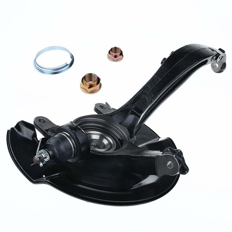 Front Passenger Steering Knuckle & Wheel Hub Bearing Assembly for Honda Accord 03-07